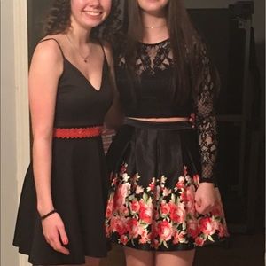 Two piece homecoming/ prom dress